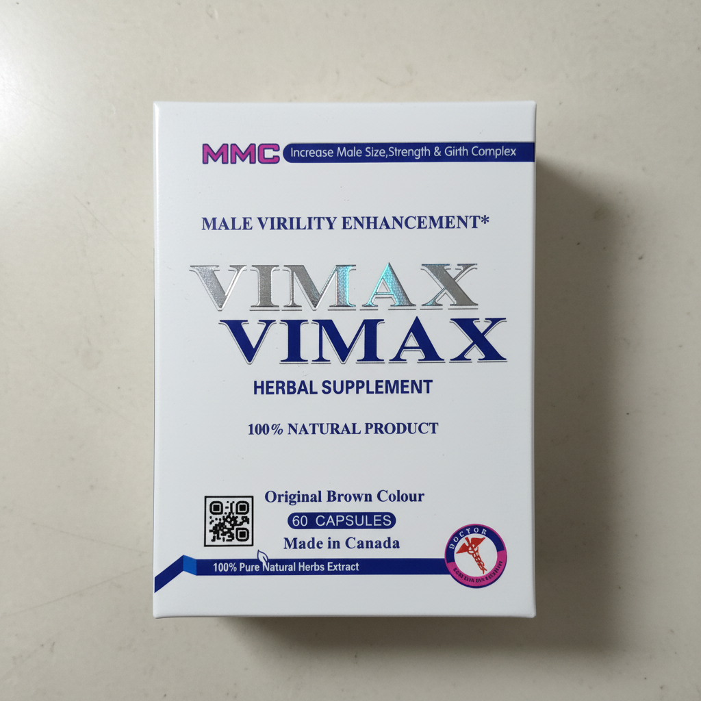 VIMAX Herbal Supplement 60 Capsules for Men's Vitality & Wellness | فيماكس مكمل عشبي 60 كبسولة لدعم الحيوية والصحة الرجالية