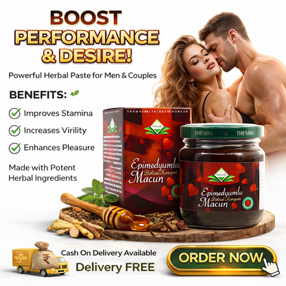 Themra Epimedium Herbal Macun with Natural Honey & Herbs – 240g | Premium Turkish Formula | إبيميديوم ماجون بالعسل والأعشاب الطبيعية | تركيبة عشبية فاخرة | 240 جم |