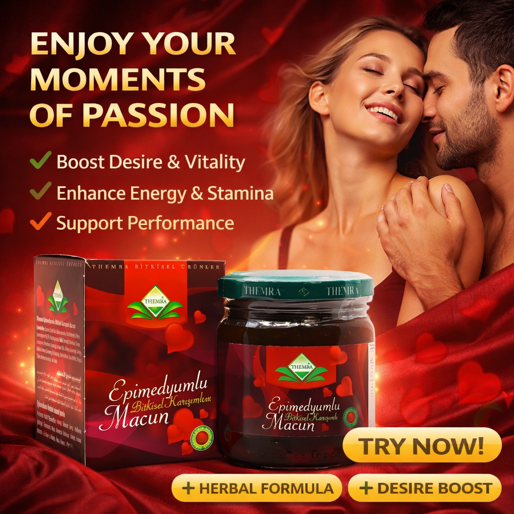 Themra Epimedium Herbal Macun with Natural Honey & Herbs – 240g | Premium Turkish Formula | إبيميديوم ماجون بالعسل والأعشاب الطبيعية | تركيبة عشبية فاخرة | 240 جم |