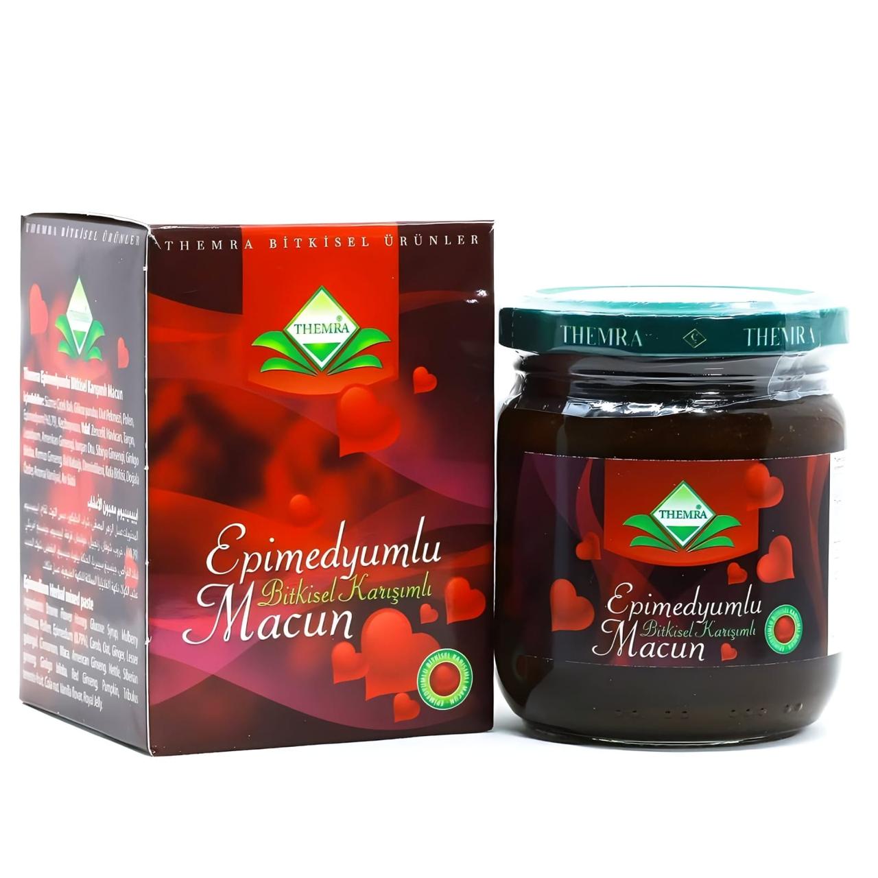 Themra Epimedium Herbal Macun with Natural Honey & Herbs – 240g | Premium Turkish Formula | إبيميديوم ماجون بالعسل والأعشاب الطبيعية | تركيبة عشبية فاخرة | 240 جم |