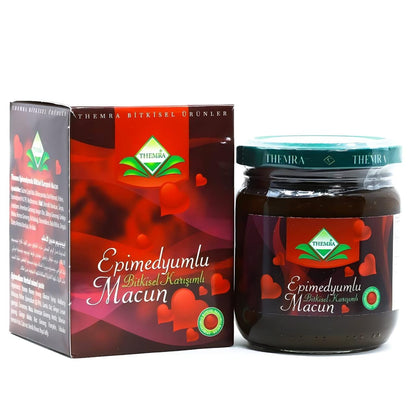Themra Epimedium Herbal Macun with Natural Honey & Herbs – 240g | Premium Turkish Formula | إبيميديوم ماجون بالعسل والأعشاب الطبيعية | تركيبة عشبية فاخرة | 240 جم |